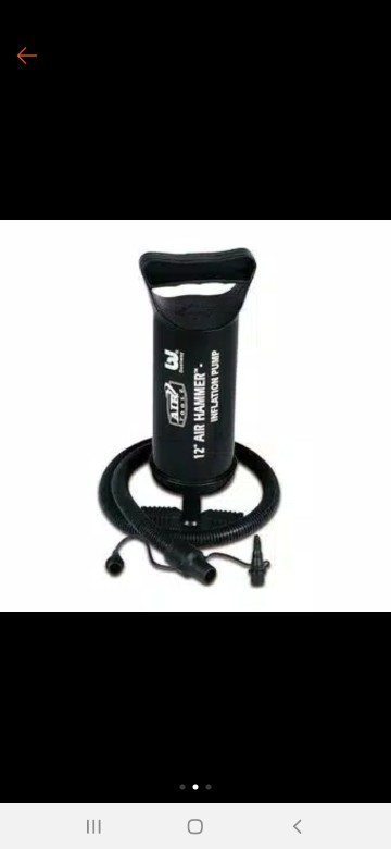 Pompa Tabung Bestway 12 Inchi - Pompa Kasur Angin - Pompa Kolam Renang - Pompa Ban Renang