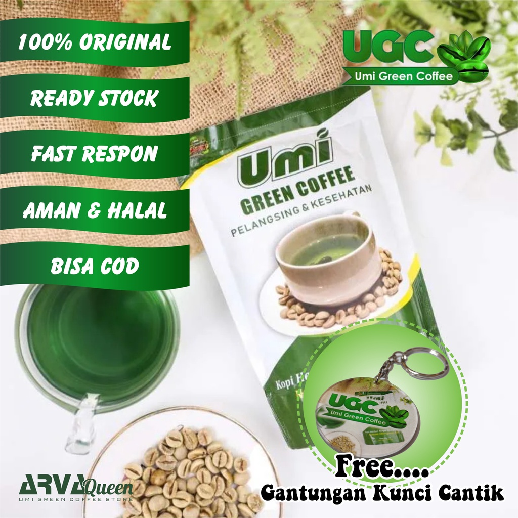 UGC UMI GREEN COFFEE ORIGINAL PELANGSING HERBAL AGEN RESMI
