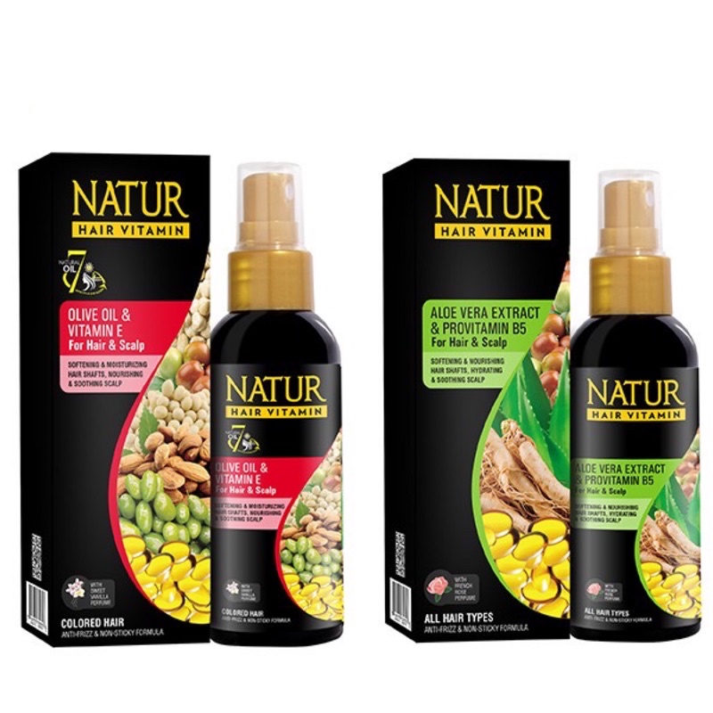 NATUR HAIR VITAMIN 80ML - Vitamin Rambut