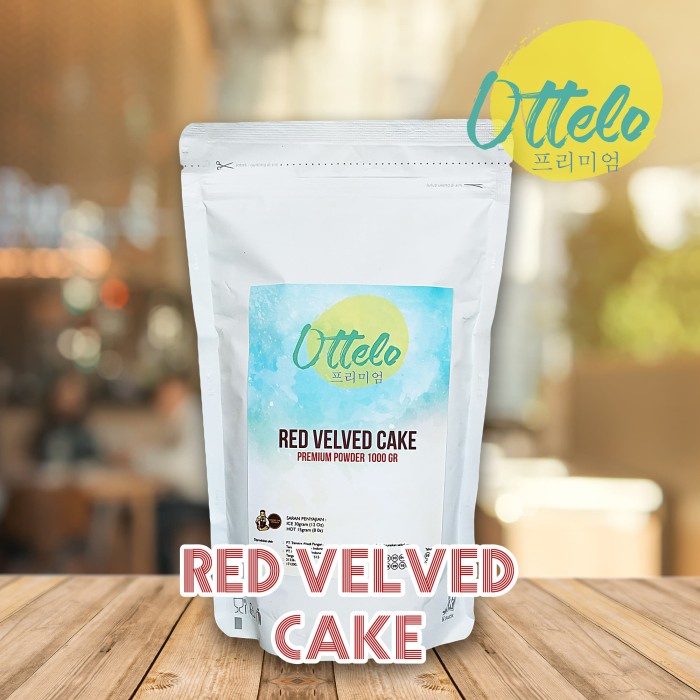 

[MURAH ORIGINAL] Powder RED VELVED 1000gr Merk Ottelo Bubuk Minuman Premium Halal