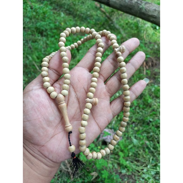 tasbih cendana wangi 7mm tasbih kayu cendana asli tasbih cendana lokal tasbih cendana original tasbi