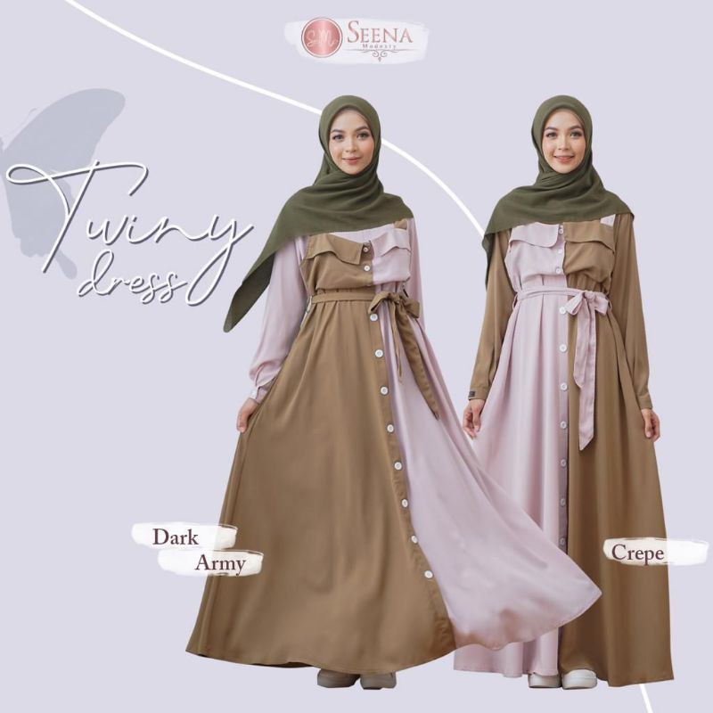 preloved gamis twiny by seena modesty