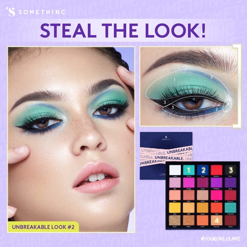 SOMETHINC 25 Pro Eyeshadow Pallete