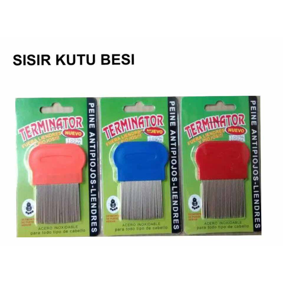 OTS 362 - Sisir Pembersih Kutu Bahan Logam Stainlees