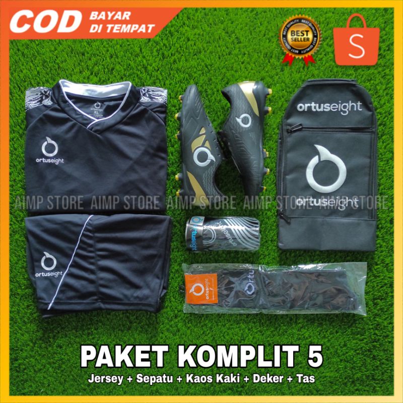[Real Pic] Paket Bola Komplit | Paket Komplit Bola | Paket Sepatu Bola-Gambar 3