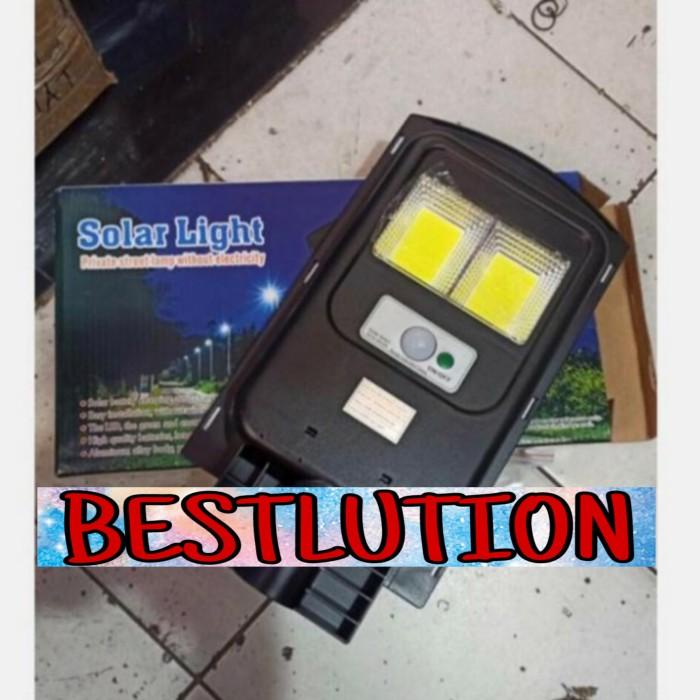lampu jalan solar cell 50watt pju 50 w cob tenaga surya 50w
