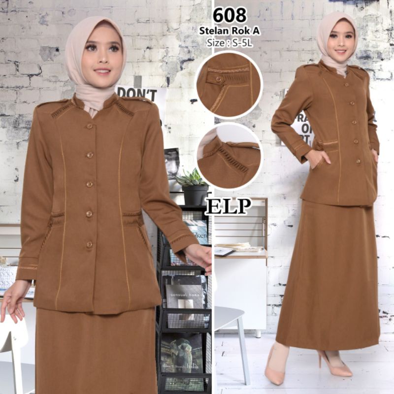 Blazer PNS ASN Seragam PNS Pemda Baju Dinas Setelan Jas Blazer PDH Wanita