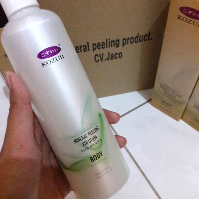 Kozui mineral peeling
