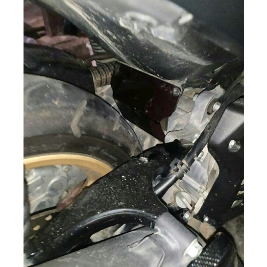 Mudflap Nmax Old Bahan Akrilik