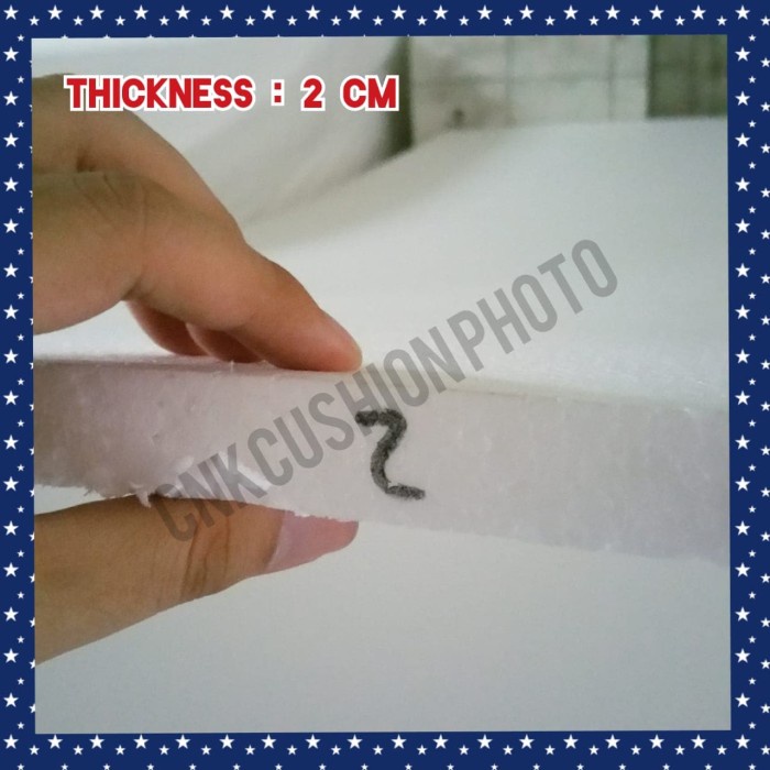 

Senikertas- Styrofoam Gabus Stereofoam Lembaran - Packing / Mading (50X50X2 Cm) -Kertas-Seni.