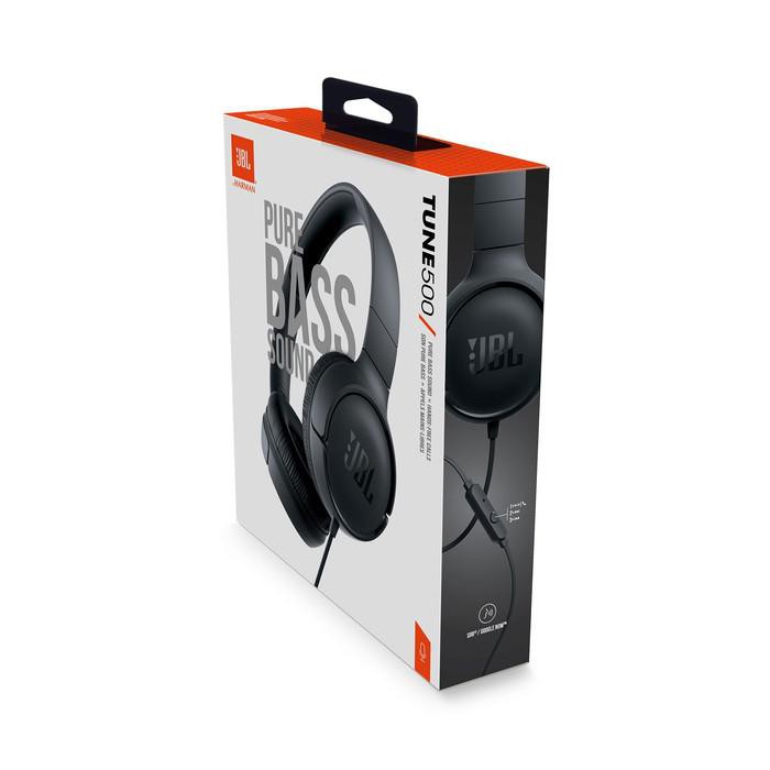 JBL T500 Headphone Berkabel On Ear - Garansi Resmi IMS - Original