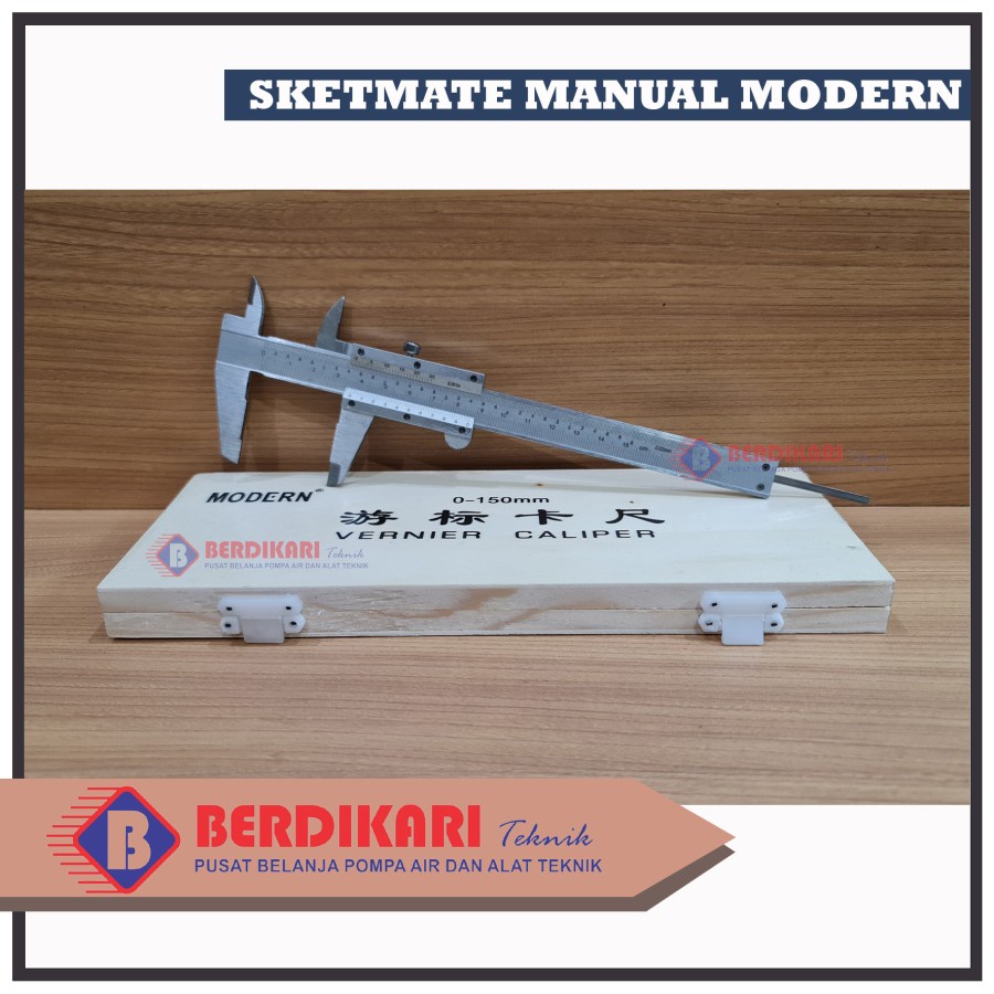 Sigmat Besi Manual / Vernier Caliper / Jangka sorong Manual