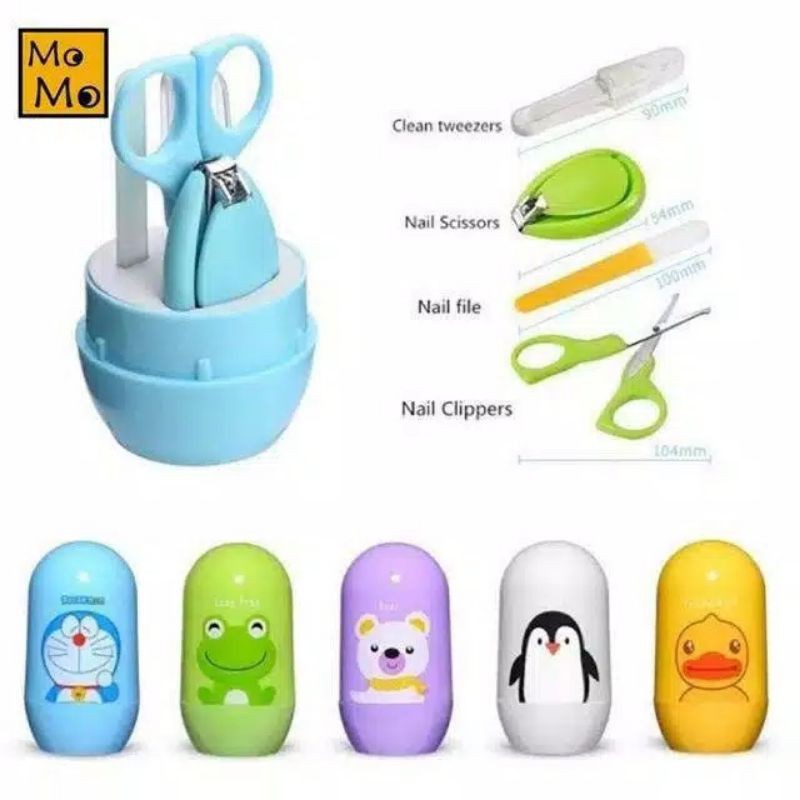 manicure set sisir gunting kuku bayi set 6 in 1