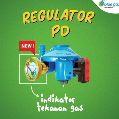 REGULATOR BLUE GAZ REGULATOR BLUE GAS DENGAN INDIKATOR PD