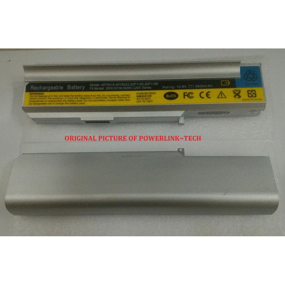 BATERAI BATTERY LAPTOP IBM LENOVO C200 N100 N200 - 42T5252 40Y8315 40Y8322 ASM 42T5213 FRU 42T4514