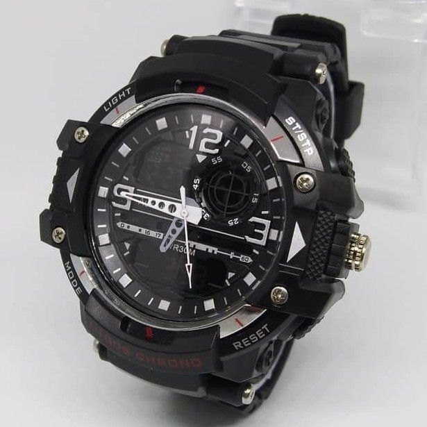 COD JAM TANGAN PRIA DUALTIME AUXLAND TYPE : JA75 - 02