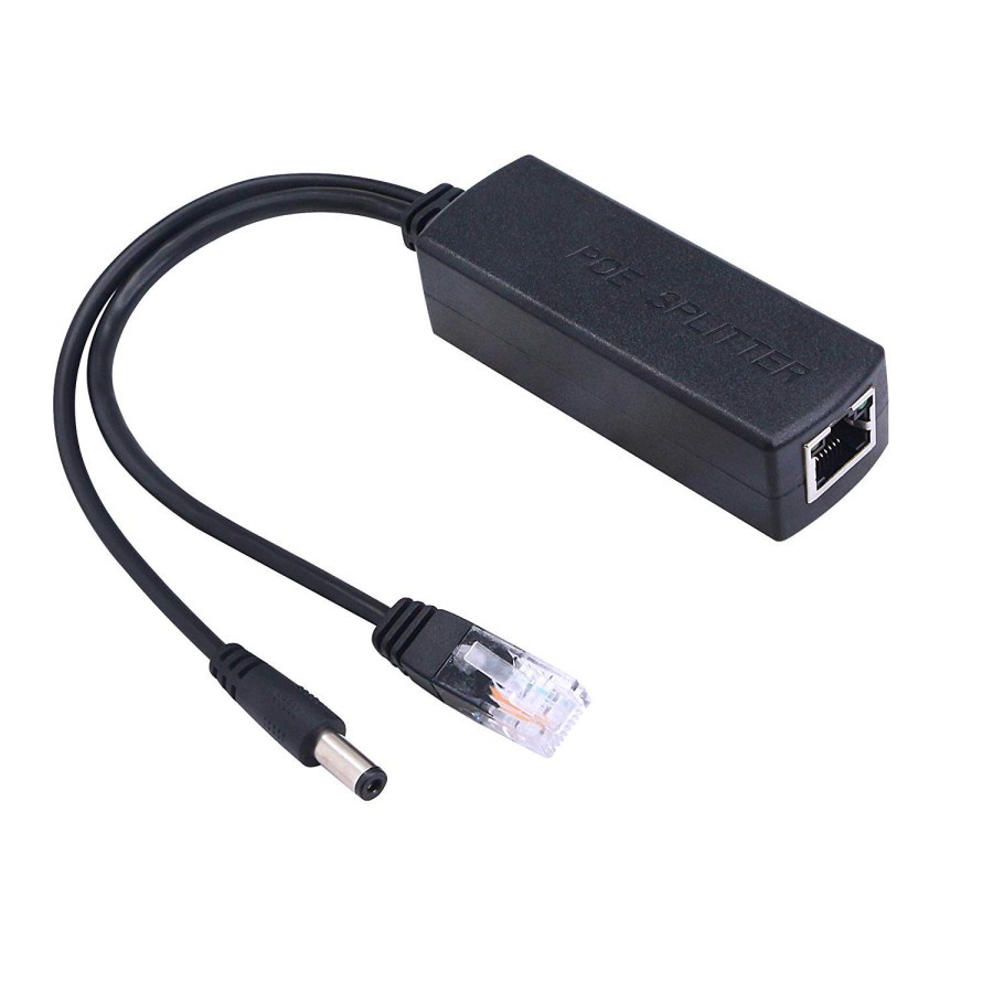 Kabel Poe Splitter Unitech 48V to 12V Output 2A For IP Camera POE