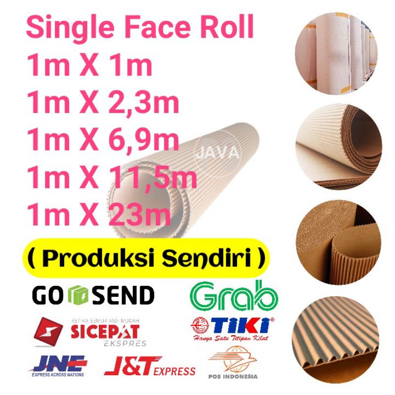 

Single Face Roll Karton Gelombang Corrugated