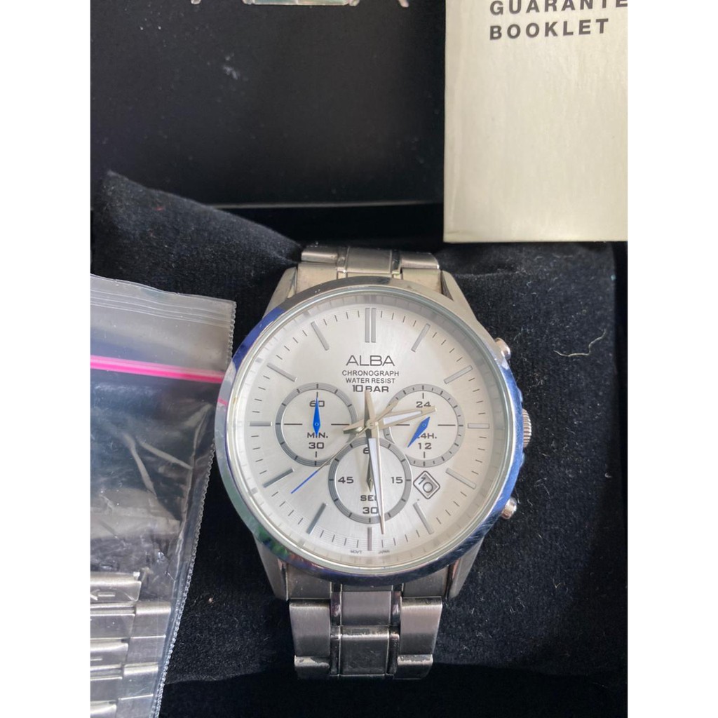 [SECOND] Alba Cronograph 10 BAR - Water Resistant