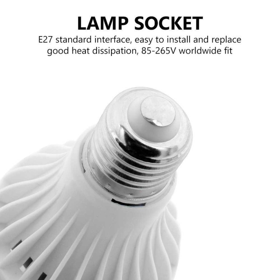 Lampu LED Smart E27 9W with PIR Sensor - White