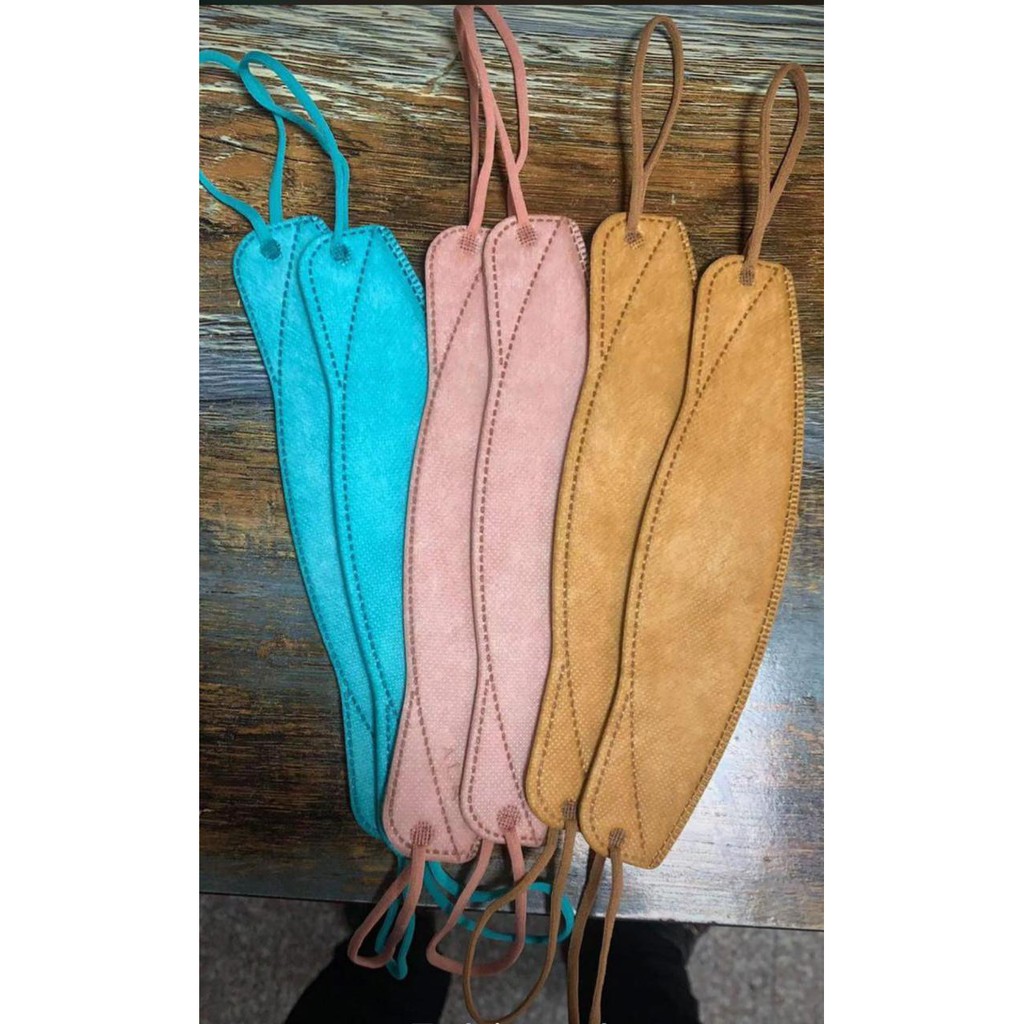 Masker KF94 ALK pokana evoq warna Warni Korea convex Earloop Sachet isi 10pcs