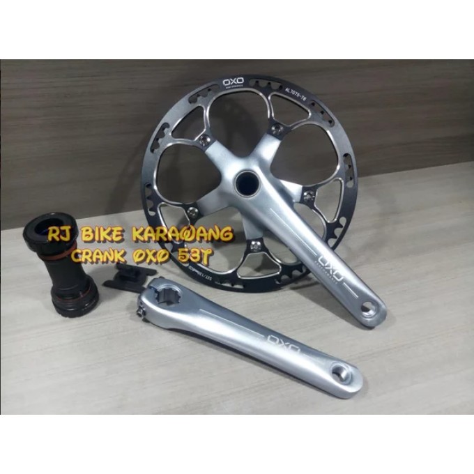 Crank Folding OXO 53T Hollowtech II Panjang 170mm BCD 130