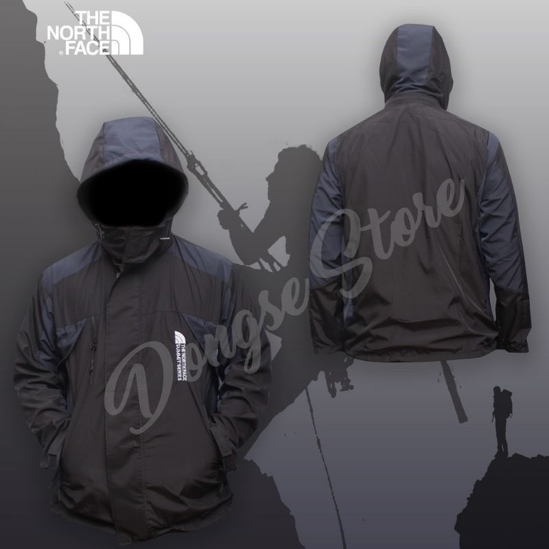 Jaket Tad Polos Murah / Jaket Gunung / Jaket Outdor Pria | Jaket Motor Harian | Jaket Couch-HITAM NAVY DOWN