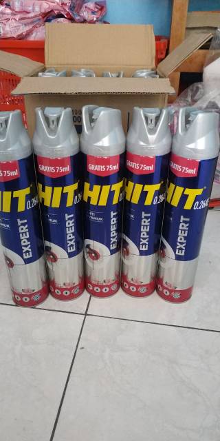 [LUAR PULAU DILARANG ORDER] HIT Aerosol Natural Fragnances Orange/Ungu 600ml+75ml