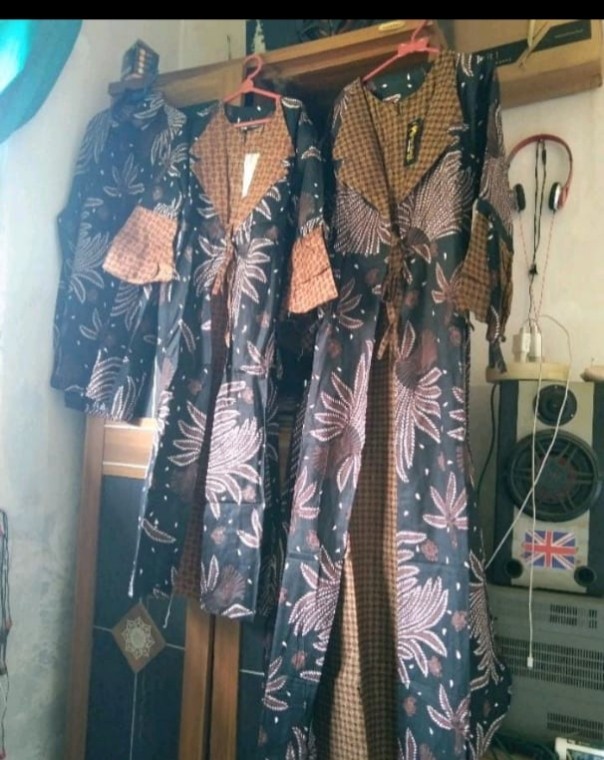 Batik Couple Gamis Couple Dewasa Maxi Terbaru Termurah Kekinian 2021 Best Seller