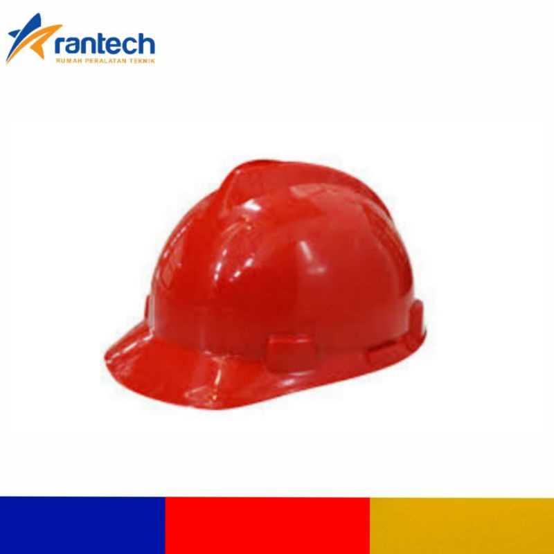 Jual Helm proyek warna merah ASA | Shopee Indonesia