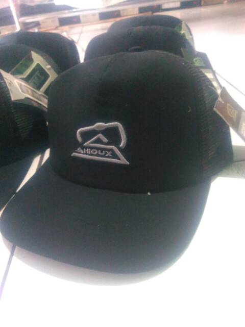 Topi shioux jaring full black