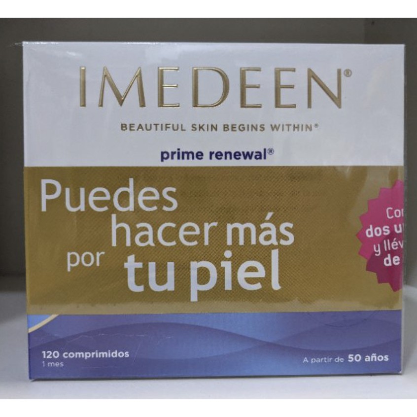 READY EXP: 12/26 Imedeen Prime Renewal anti-aging skincare formula 120 Tablets Age 50+