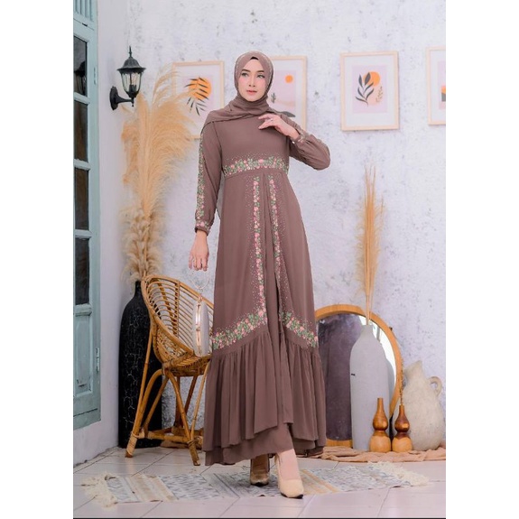 FASHION MUSLIM//SAFIYE DRESS III //KODE JB