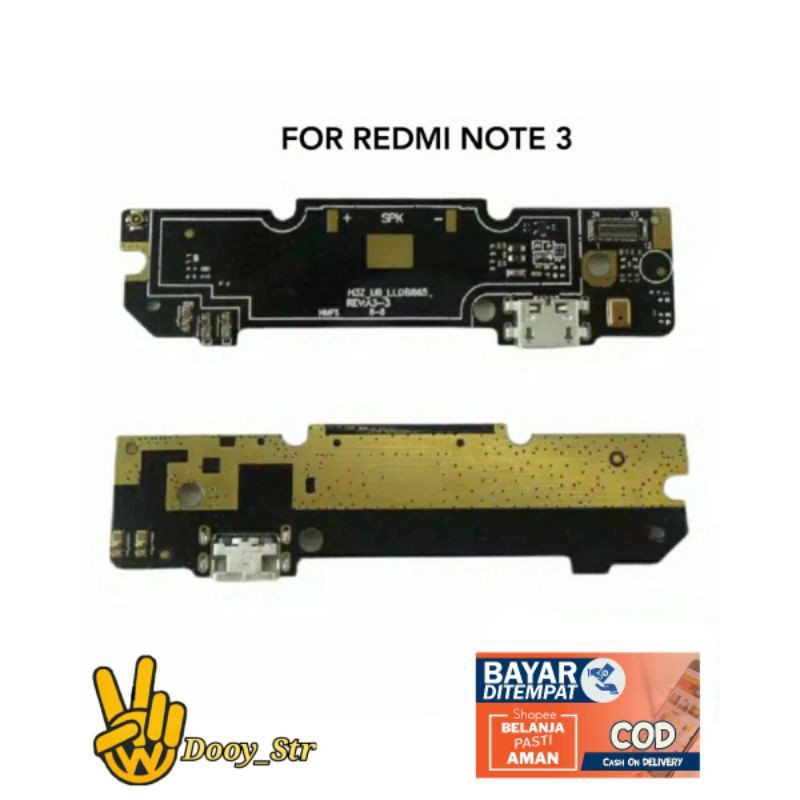 BOARD PAPAN CAS KONEKTOR CONECTOR CHARGER REDMI NOTE 3 PLUG IN ORI PAPAN CAS