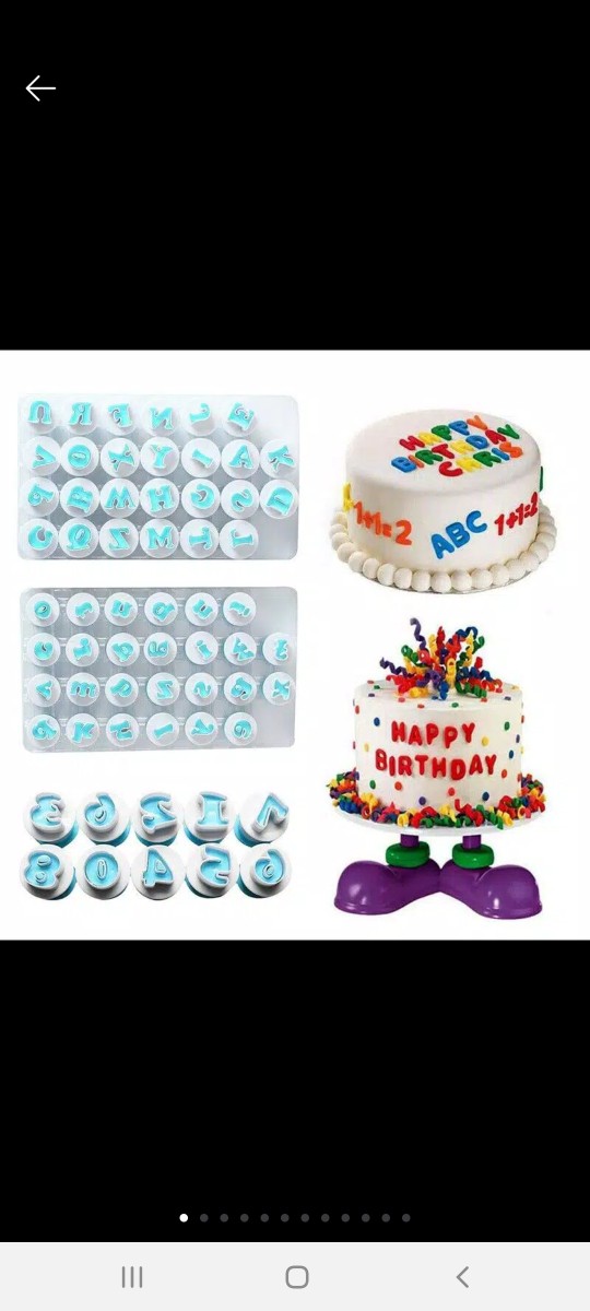 Cetakan Adonan Kue Cookie & Biskuit Desain 26 Alfabet Angka