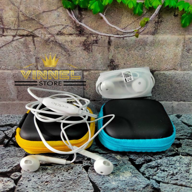 HEADSET OPPO CABUTAN F9  R11 ORIGINAL 100% / EARPHONES OPPO COPOTAN ORIGINAL