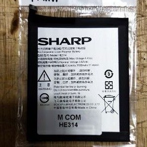 SHARP AQUOS Z2 A1 FS8002 / HE314 , AQUOS R / SHV39 / UBATIA280AFN1 ORIGINAL 100% baterai battery battle Batt mantul