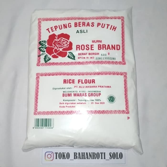 

Tepung Beras Rose Brand 500gr