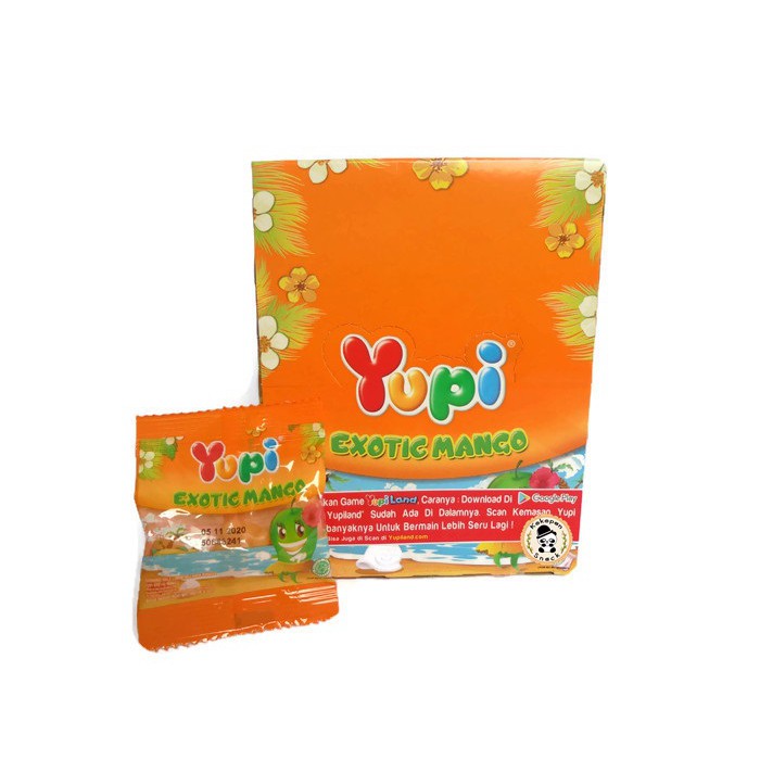 YUPI EXOTIC MANGO BOX ISI 24