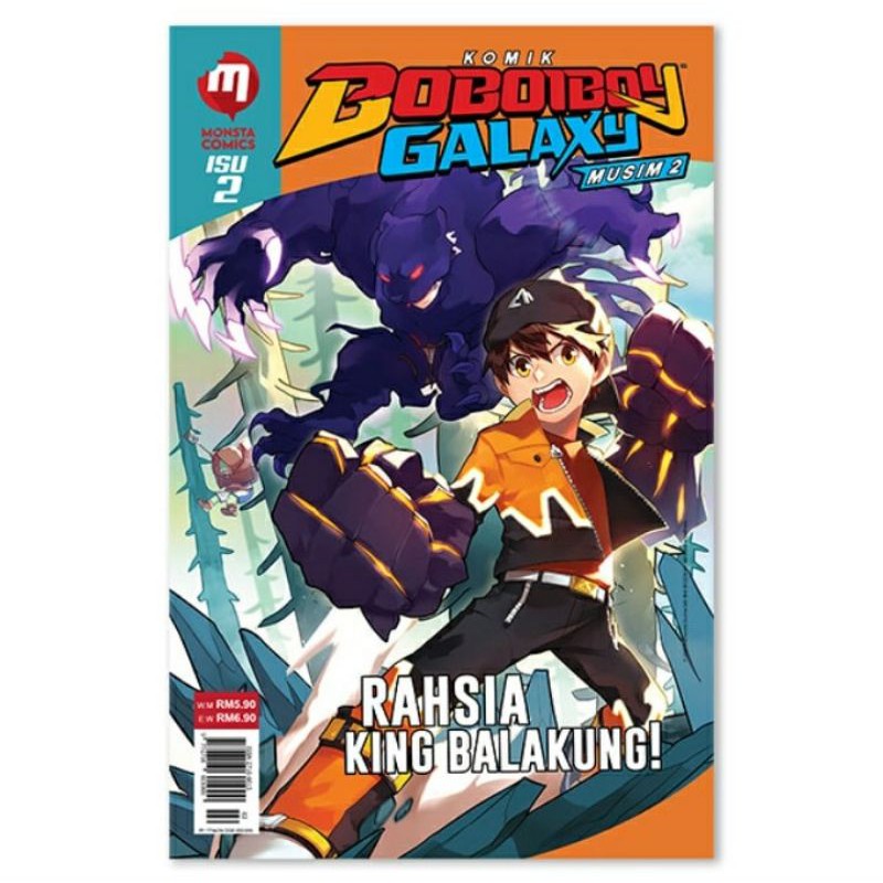 Komik Boboiboy Galaxy Musim 2: Isu 2 "RAHSIA KING BALAKUNG!"