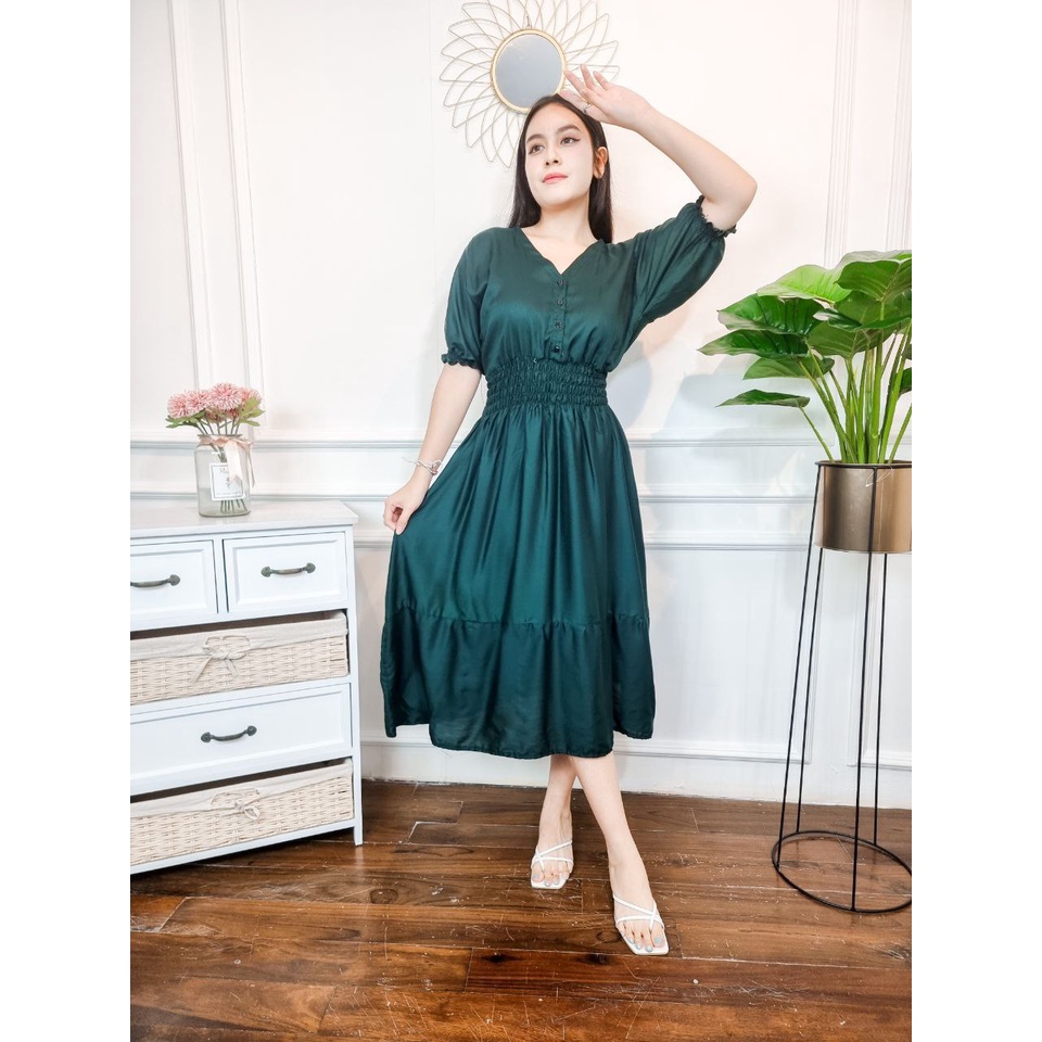 Daster Putri Bali [DPB] Sexy Dress Daster Bali Jennie Polos BungaTerbaru 2022 Dress Pesta Casual Daster Bali Kekinian Viral Murah Bisa COD