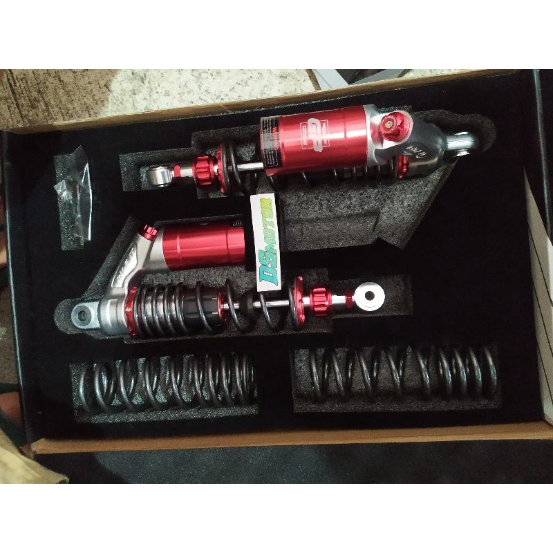 shock shockbreaker sekok Ride it GP Supreme Doble click titanium blackgold merah copy RCB vseries VD