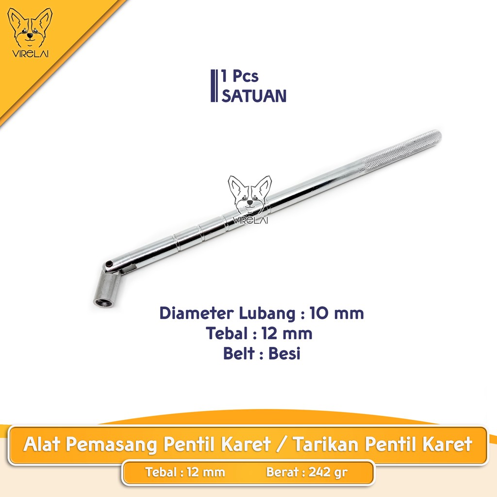 Alat pemasang pentil karet / Tarikan pentil karet