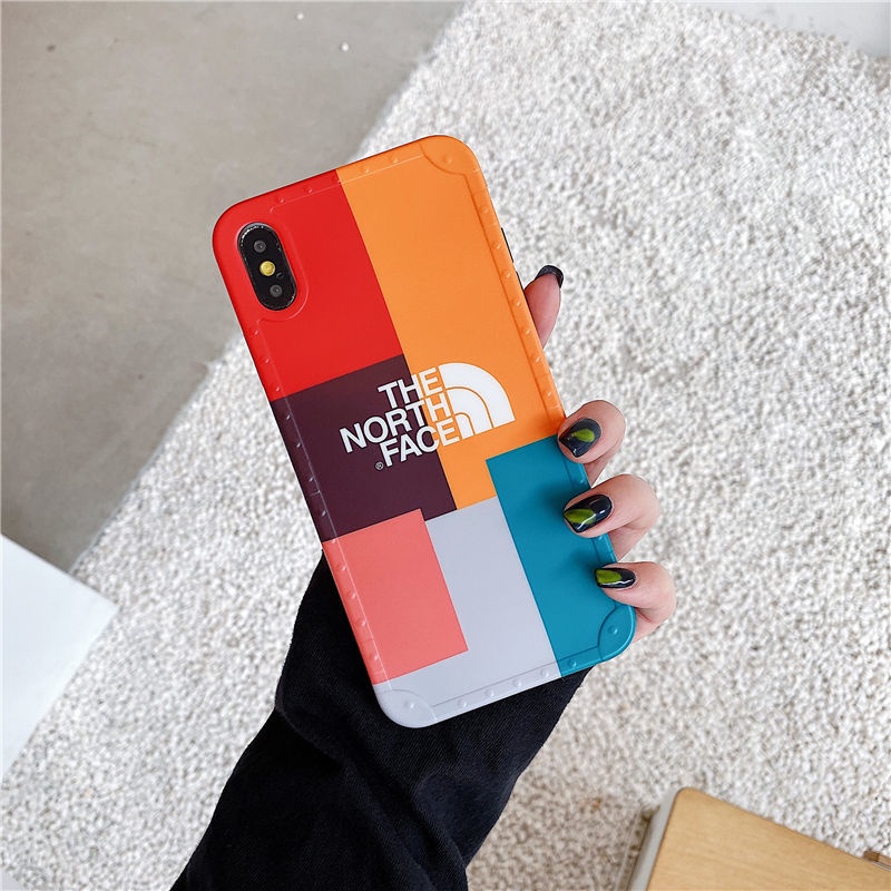 North Face Case Pelindung Handphone Shockproof Untuk IPhone 12 13 11 Pro Max X Xs Max Xr Bmp4