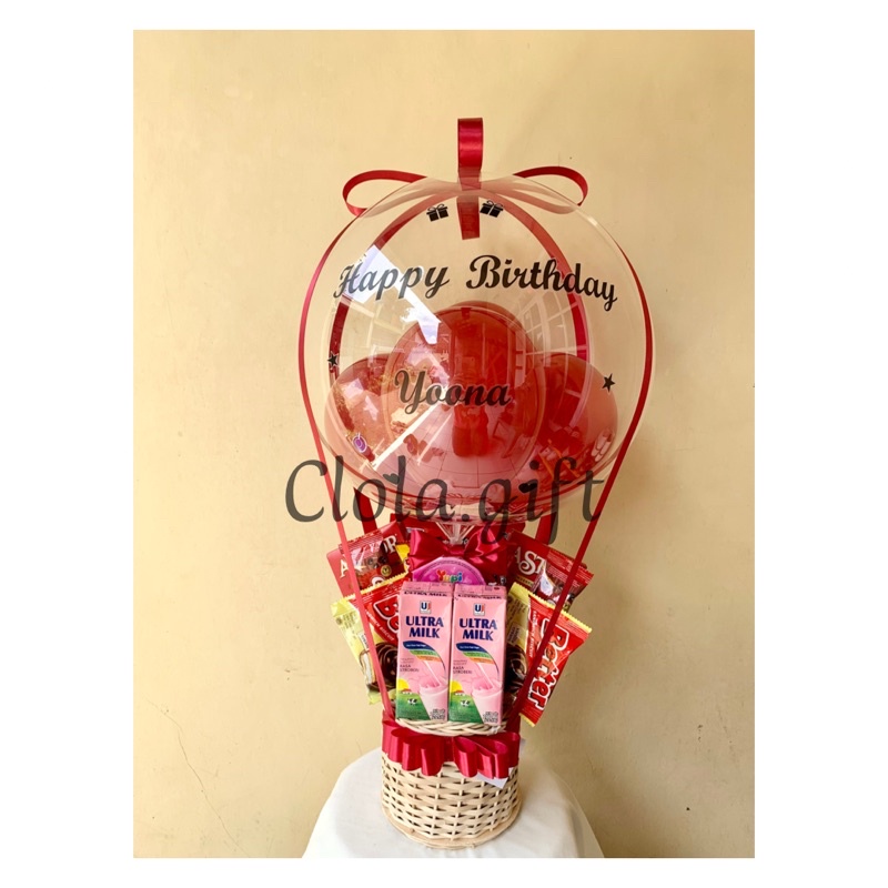 

Snack bucket | bucket balon | hadiah ulang tahun (BALON BELUM DI TIUP)