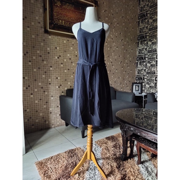 Dress Super Cantik Brand by Hudson Honey Size LL Made in Korea