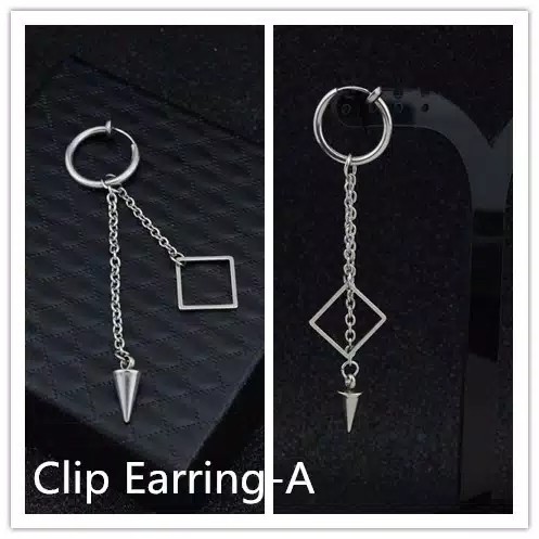 EE0511 - Anting JEPIT Tanpa Tindik Pria Wanita Kpop Korea BTS EXO GOT7