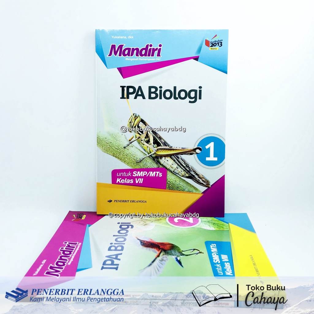 Buku Mandiri IPA Biologi SMP Kelas 7 8 9 Penerbit ERLANGGA k13n REVISI Original-2