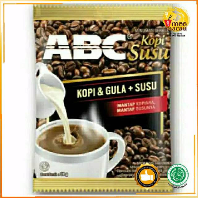 

ABC Kopi Susu Sachet | 1 Sachet 1 Pcs