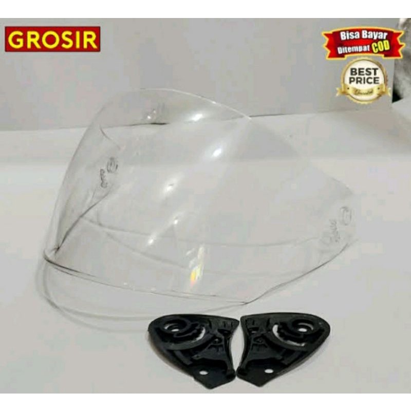 HELM INK cx22 (PACKING KARDUS DAN SARUNG HELM)-Kaca helm saja